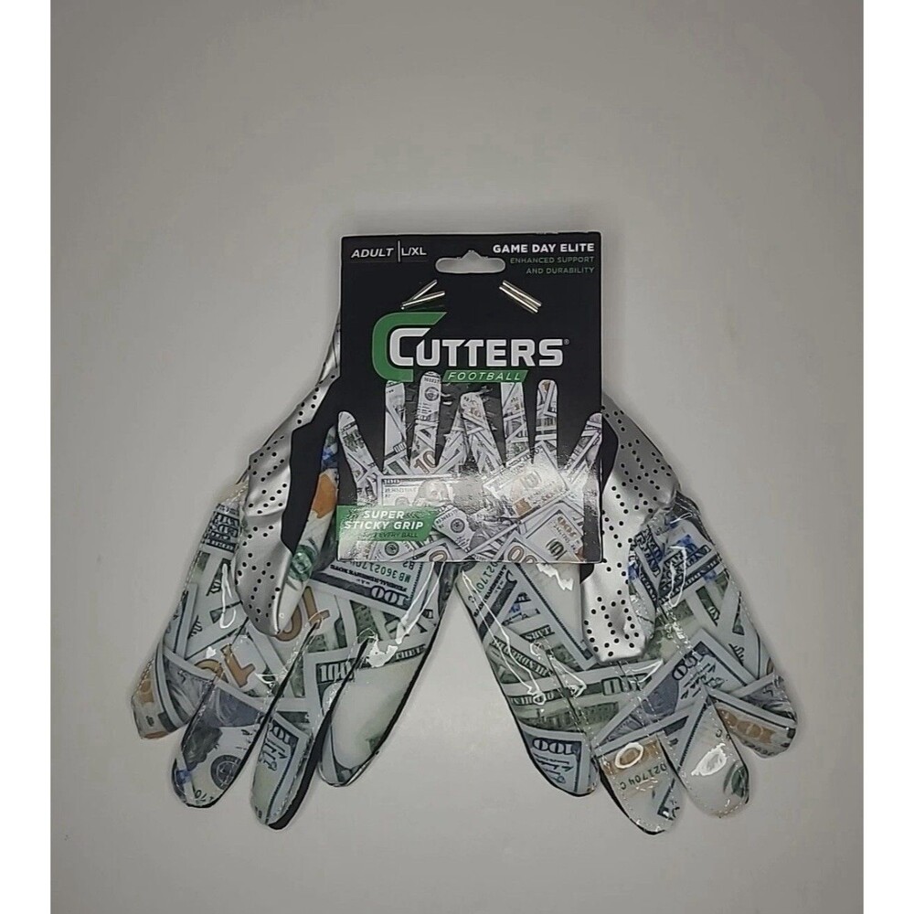 Cutters Game Day Receiver Football Gloves Men's L/XL